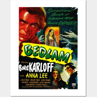 Bedlam (1946) 1 Posters and Art